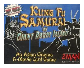 Kung Fu Samurai On Giant Robot Island box art