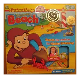 Curious George: Discovery Beach Game box art
