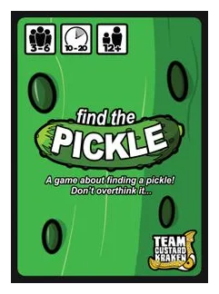 Find The Pickle box art