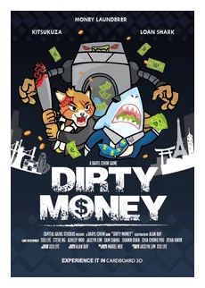 Dirty Money: The Money Laundering Game box art