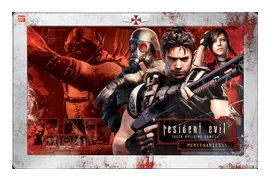 Resident Evil Deck Building Game: Mercenaries box art
