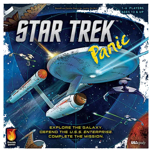 Star Trek Panic box art
