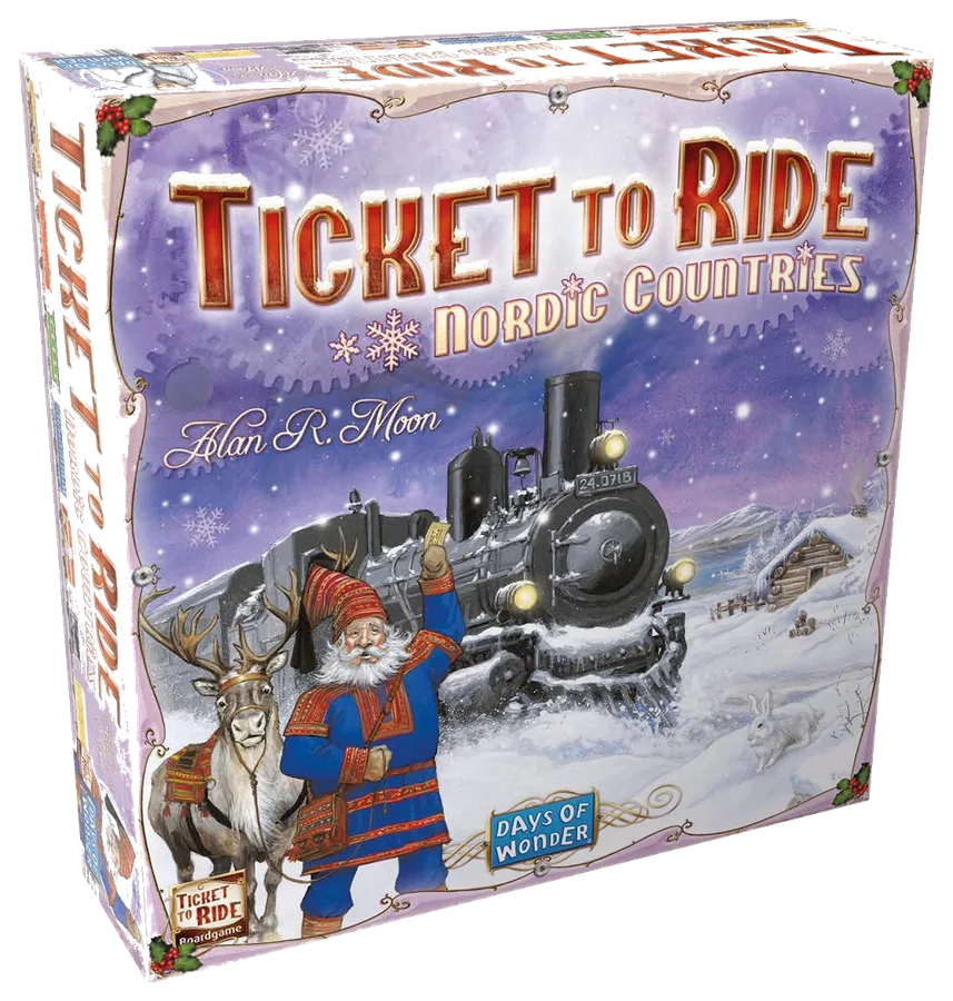 Ticket To Ride: Nordic Countries box art