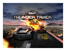 Turbo Rally Card Racing: Thunder Track box art