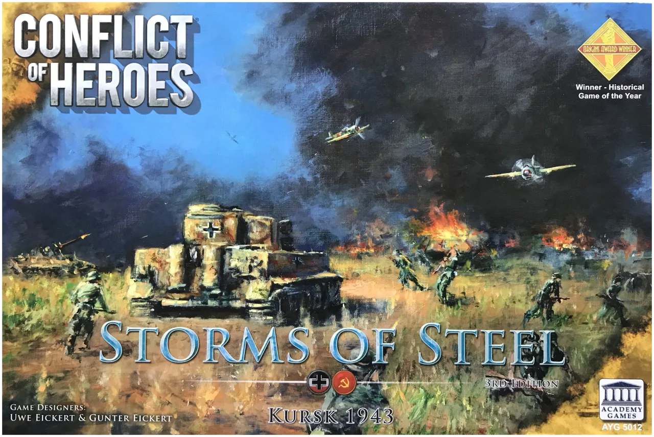 Conflict Of Heroes: Storms Of Steel – Kursk 1943 (third Edition) box art