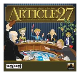 Article 27: The Un Security Council Game box art