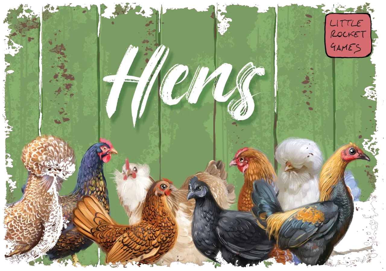 Hens box art