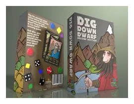 Dig Down Dwarf (second Edition) box art