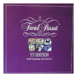 Trivial Pursuit: Tv Edition – 4,800 Questions And Answers box art