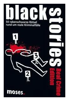 Black Stories: Real Crime Edition box art
