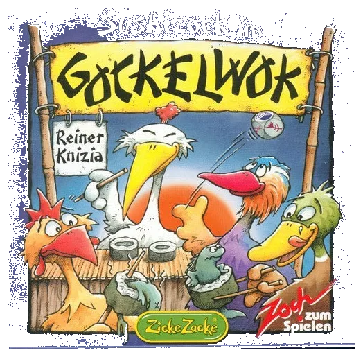 Sushizock Im Gockelwok box art