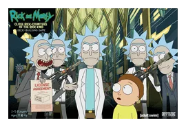 Rick And Morty: Close Rick-counters Of The Rick Kind Deck-building Game box art