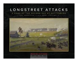 Longstreet Attacks: The Second Day At Gettysburg box art