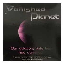 Vanished Planet box art