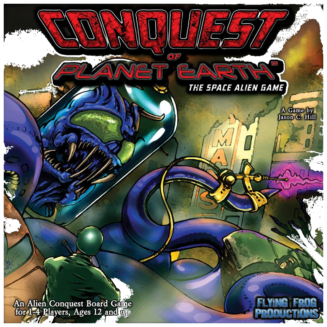 Conquest Of Planet Earth: The Space Alien Game box art