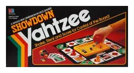 Showdown Yahtzee box art