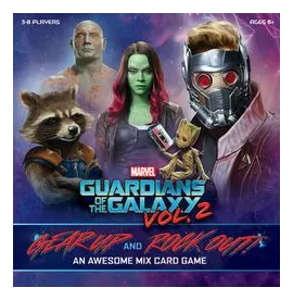 Guardians Of The Galaxy, Vol. 2: Gear Up And Rock Out! An Awesome Mix Card Game box art