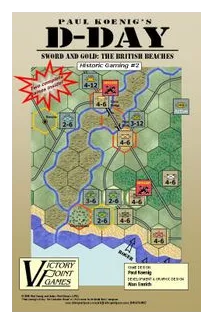 Paul Koenig's D-day: Sword And Gold – The British Beaches box art