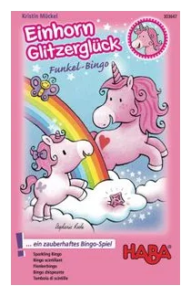 Einhorn Glitzerglück: Funkel-bingo box art