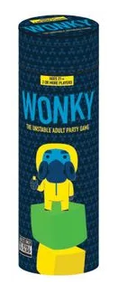 Wonky: The Unstable Adult Party Game box art