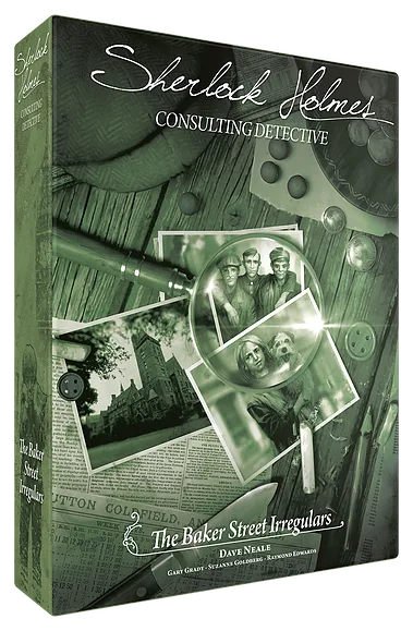 Sherlock Holmes Consulting Detective: The Baker Street Irregulars box art