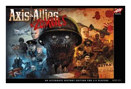 Axis & Allies & Zombies box art