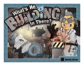 What's He Building In There? box art