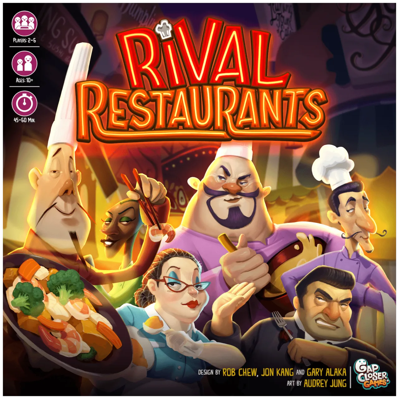 Rival Restaurants box art