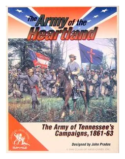 The Army Of The Heartland: The Army Of Tennessee's Campaigns, 1861-1863 box art