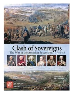 Clash Of Sovereigns: The War Of The Austrian Succession, 1740-48 box art