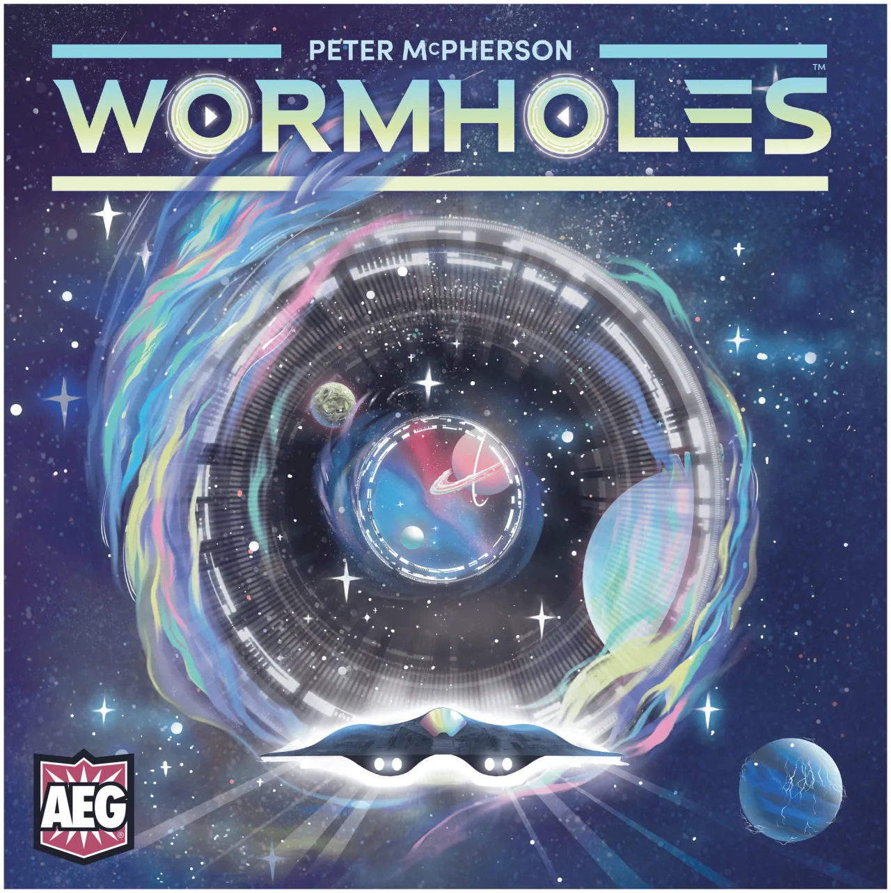 Wormholes box art