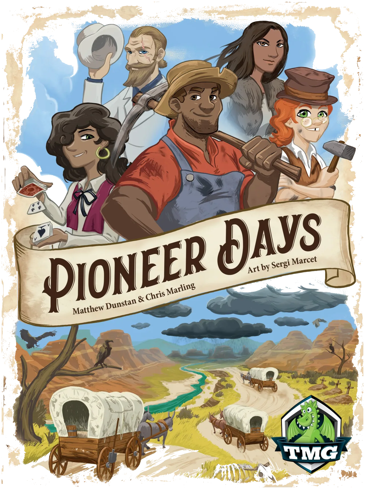 Pioneer Days box art