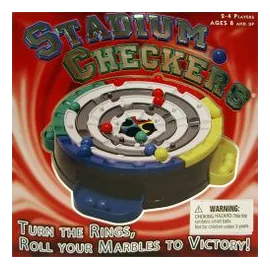 Stadium Checkers box art