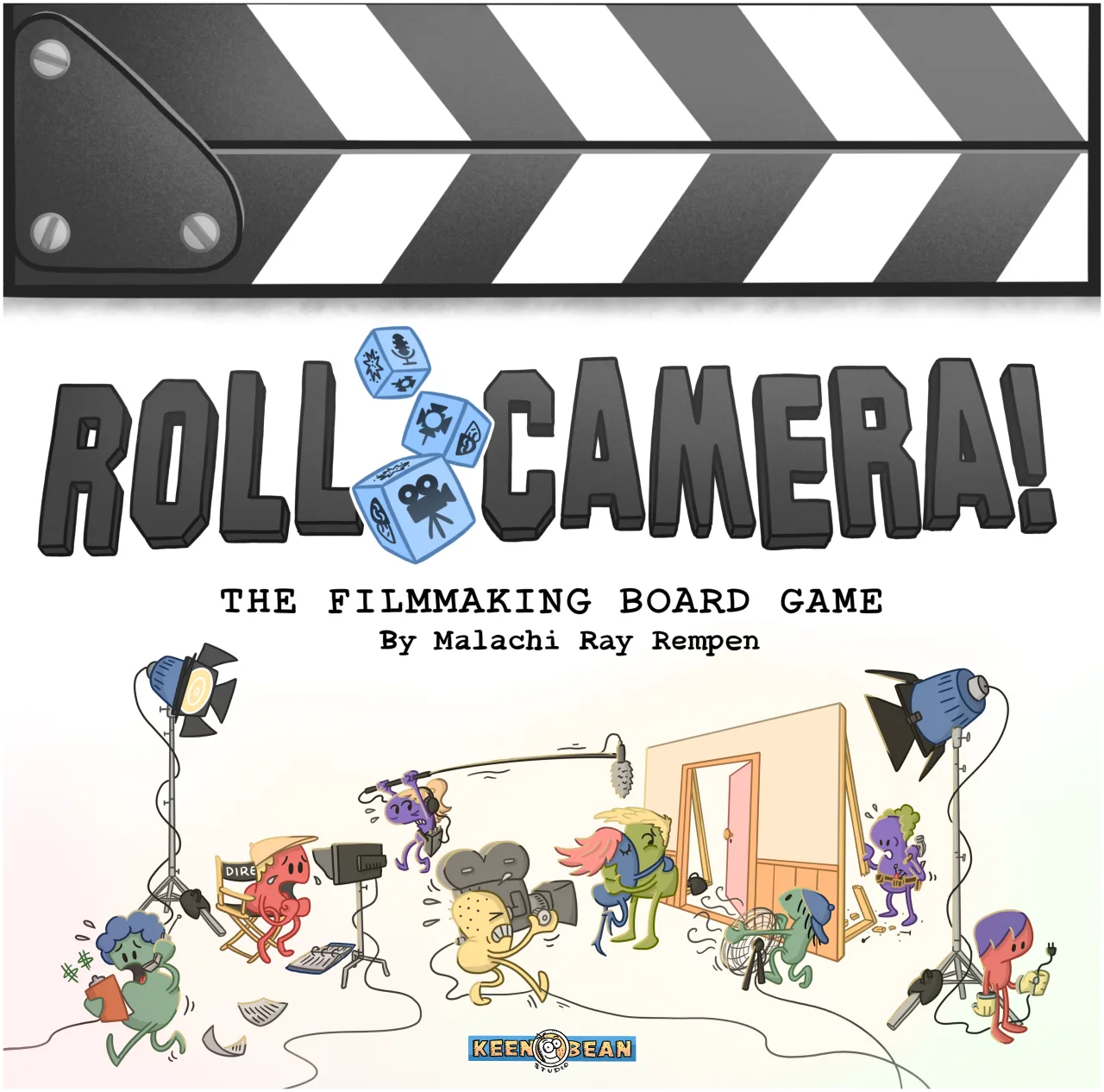 Roll Camera!: The Filmmaking Board Game box art
