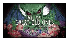 Roll For Great Old Ones: A Roll & Write Game box art