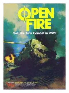 Open Fire: Solitaire Tank Combat In Wwii box art