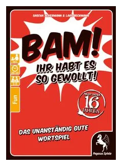 Bam! Ihr Habt Es So Gewollt! box art