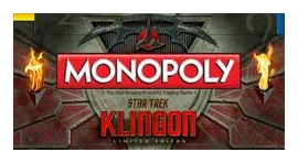 Monopoly: Klingon Edition box art