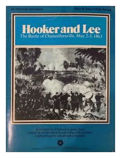 Hooker And Lee: The Battle Of Chancellorsville, May 2-3, 1863 box art