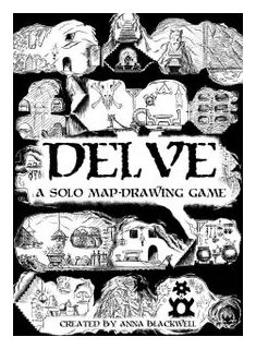 Delve: A Solo Game Of Digging Too Deep box art