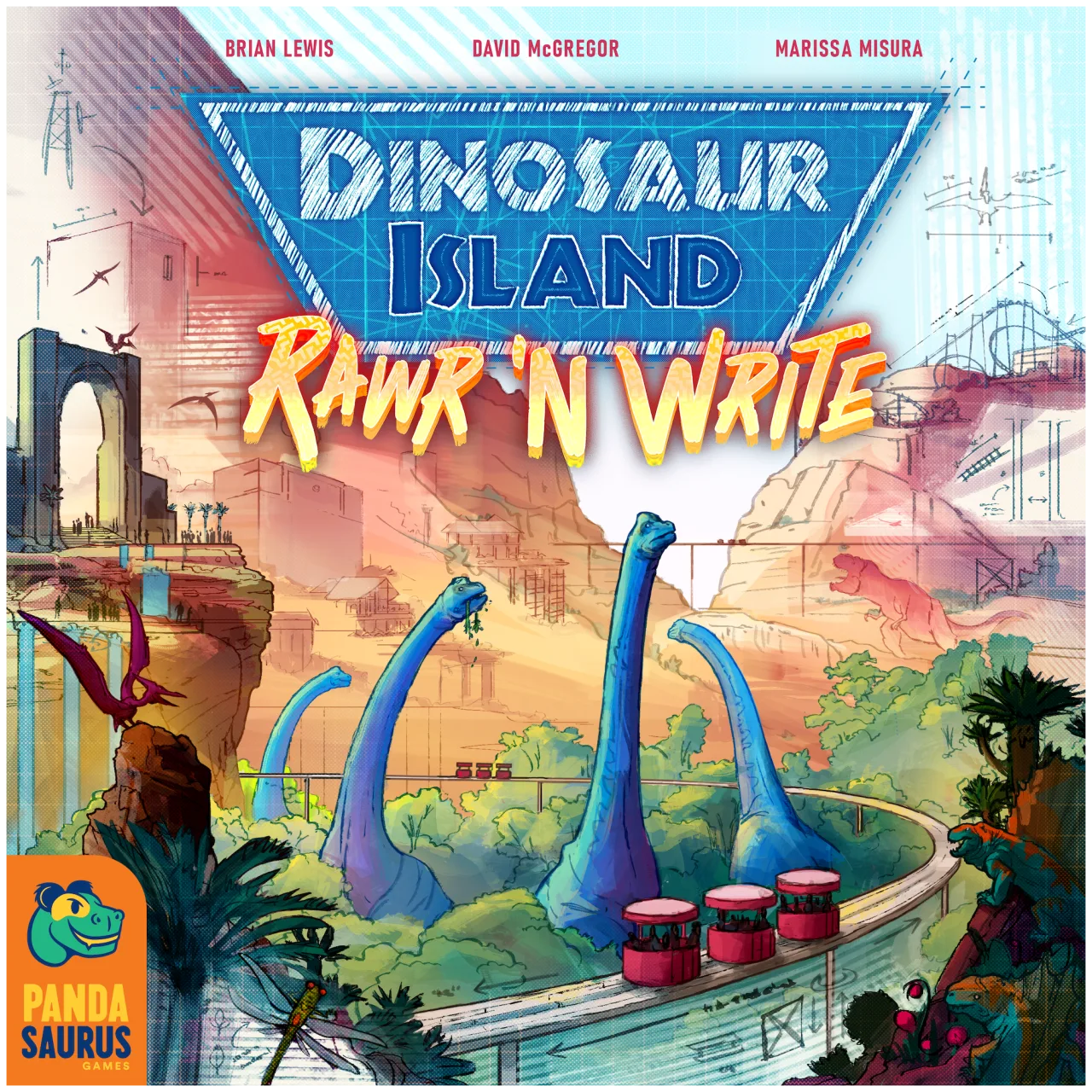Dinosaur Island: Rawr 'n Write box art