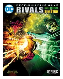 Dc Deck-building Game: Rivals – Green Lantern Vs Sinestro box art