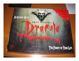 An Evening With Bram Stoker's Dracula box art
