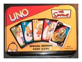 Uno: The Simpsons – Special Edition Card Game box art