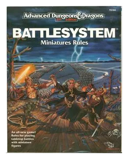 Advanced Dungeons & Dragons Battlesystem (second Edition) box art