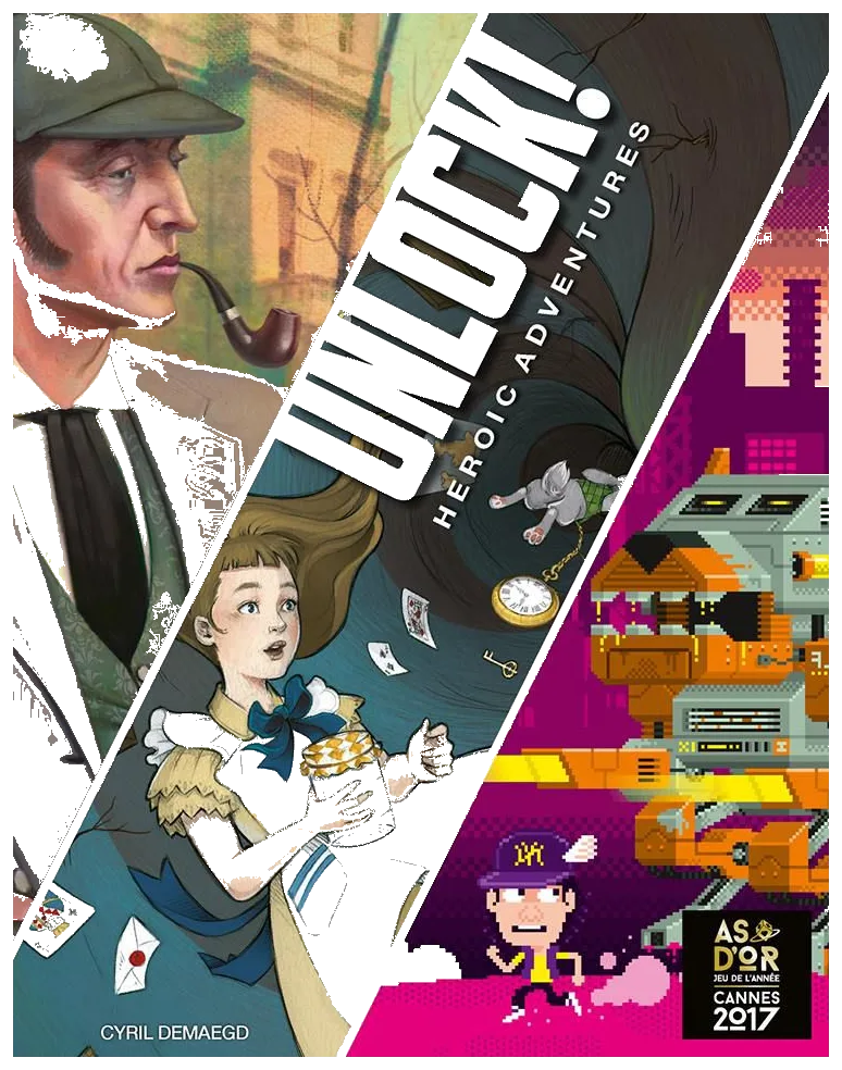 Unlock!: Heroic Adventures box art