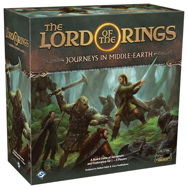 The Lord Of The Rings: Journeys In Middle-earth box art
