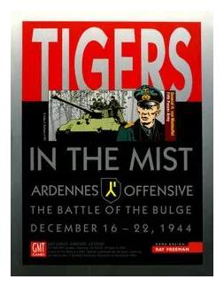 Tigers In The Mist: Ardennes Offensive box art
