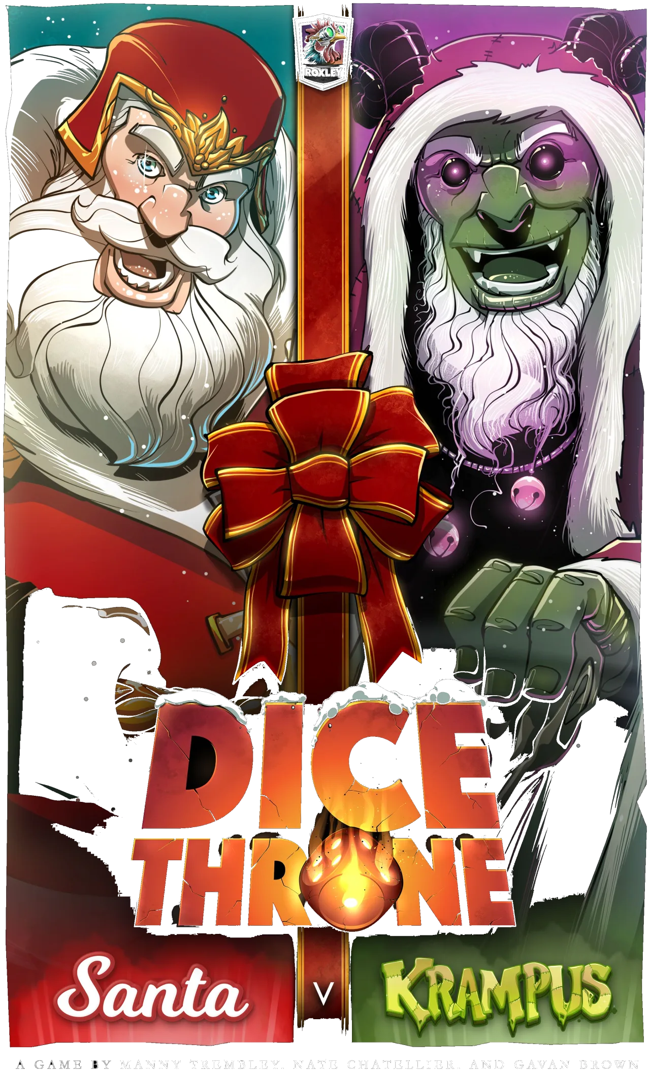Dice Throne: Santa V. Krampus box art