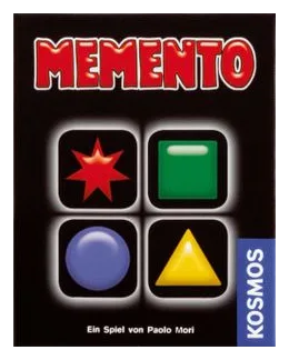 Memento box art